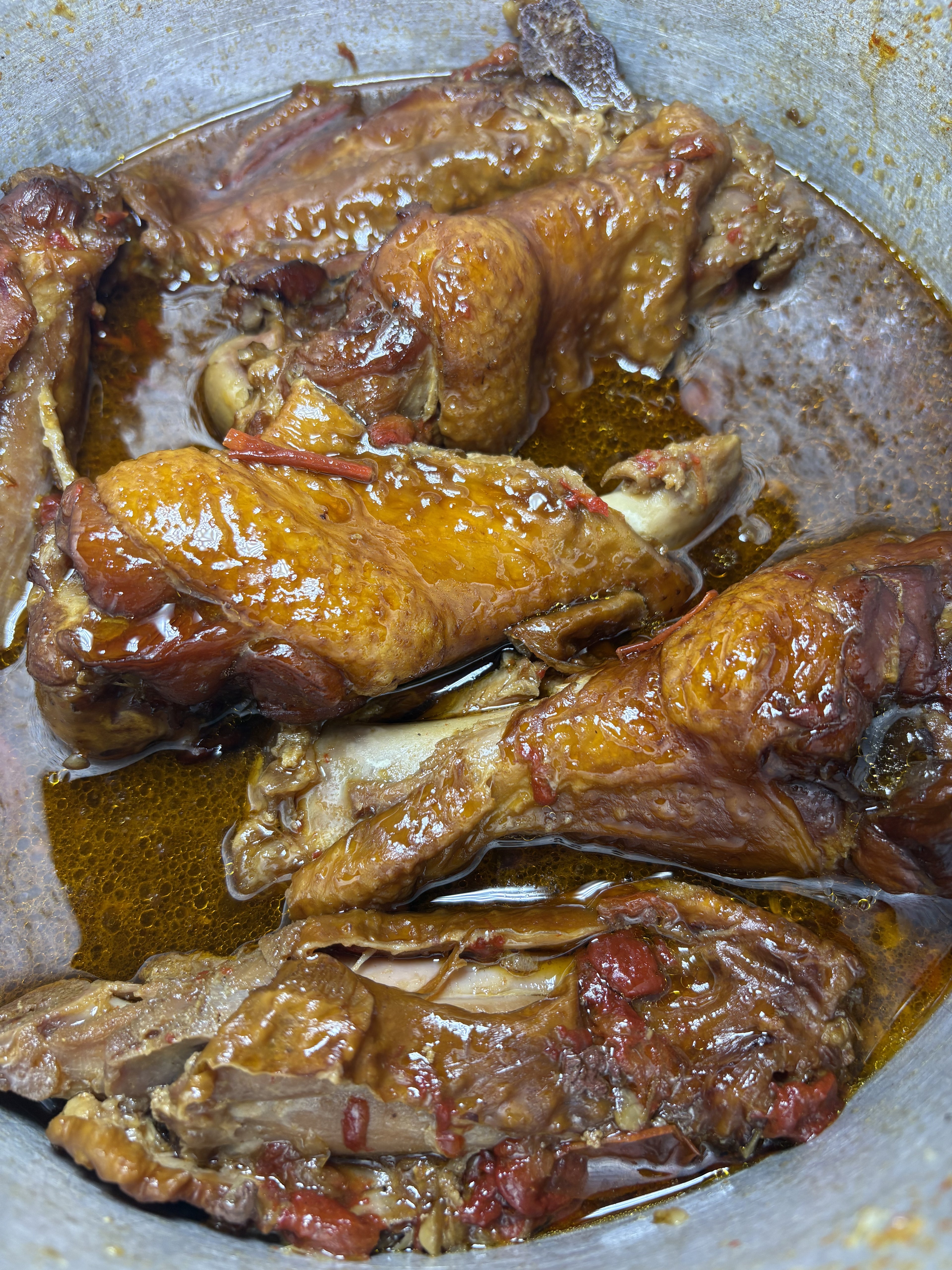 Smoked Brown Stew Turkey